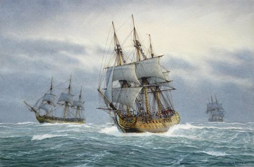 Mark Myers PPRSMA - The Billy Ruffian Running in a Blow