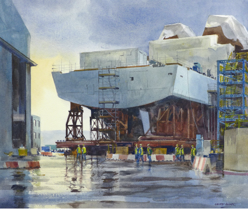 Geoff Hunt - Stormy end to the day shift