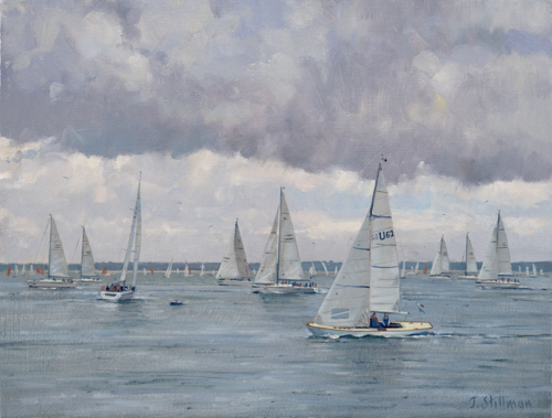 John Stillman - Grey Day, Cowes, Isle of Wight