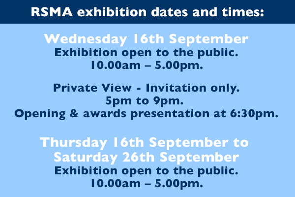 RSMA Exhibition Info & Dates
