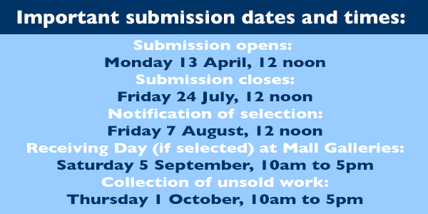 RSMA Submissions Important Dates...